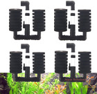 Aquapapa 4x Dual Bio Sponge Filter For Betta Fry Aquarium Fish Tank Up To 30 Gal