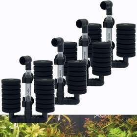 Aquapapa 692618168663 4x Dual Bio Sponge Filter For Betta Fry Aquarium Fish Tank Up To 30