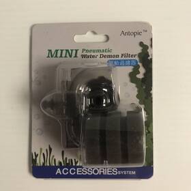 0106156917 Aquarium Antopie Mini Pneumatic Water Demon Filter - Nwot Is New And Sealed In Box