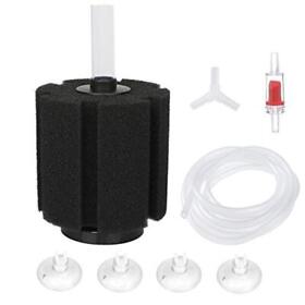 Aquarium Bio Sponge Filter Kit For 40-80 Gallon Breeding Shrimp Fish Tank