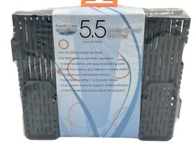 701012 Aquatic Edge Under Gravel Bio Filter For 5.5 Gallon Tanks Black