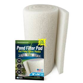 4332686175 Aquatic Experts Classic Koi Pond Filter Pad Fine - White Bulk Roll Filte