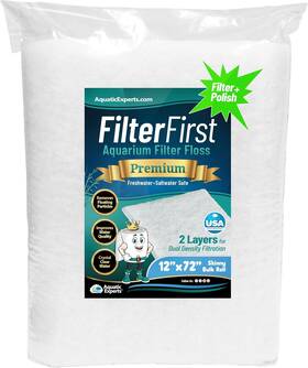 Aquatic Experts 711181737554 Aquarium Filter Floss For Fish Tank Filters - Filterfirst Aquari