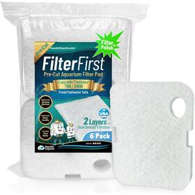 Aquatic Experts 860011190158 Aquarium Filter Floss For Fish Tank Filters - Filterfirst Pad