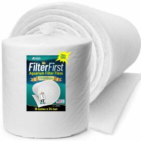 B01bmsp11q Aquatic Experts Aquarium Filter Floss Filterfirst Pad Media Roll - 18 Inch X 24ft
