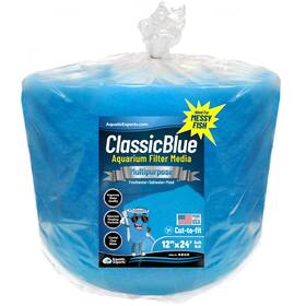 Cba76ce6pf Aquatic Experts Classic Bonded Aquarium Filter Pad - Blue And White Media Rol