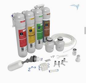 540346 Aquatic Life 810957013714 Twist-i 75 Gpd 4-stage Ro/di Unit Reverse Osmosis Nib #540346 New