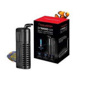 Aquatop 819603016147 5w Submersible Nano Uv Filter - For 10-30 Gallon Fish Tanks 66 Gph C