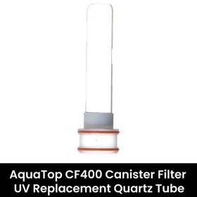 Cf400uv-rqs Aquatop Cf400 And Sp13-uv Canister Filter Uv Replacement Quartz Tube