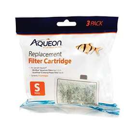 Aqueon 015568922008 Aquarium Fish Tank Replacement Filter Cartridges Small - 3 Pack