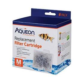 Aqueon 015568922039 Replacement Filter Cartridges Medium - 6 Pack