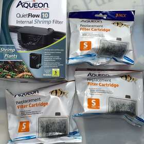 Aqueon 015905000895 Quietflow Internal Shrimp Filter 10 Gallons Includes Size Small Cartridge