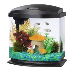 Aqueon 015905002066 Led Minibow Small Aquarium Fish Tank Kit With Smartclean Technology Black 2