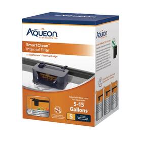 Aqueon 015905002486 Quietflow Internal Filter With Smartclean Technology Small