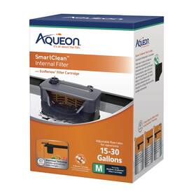 Aqueon 015905002493 Quietflow Internal Filter With Smartclean Technology Medium