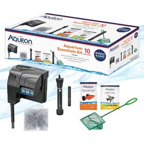 Aqueon 015905002837 Fish Tank Aquarium Essentials Starter Kit For 10 Gallon Tanks