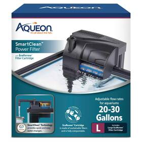 Aqueon 015905003117 20-30 Gallons Internal Water Filter L Carbon Cartridge Aquarium Fish Tank