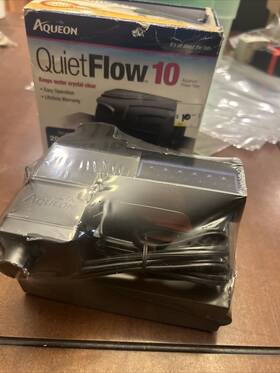 Aqueon 015905960809 Quietflow 10 Led Pro Power Filter Up To 20 Gallon Fish Tank