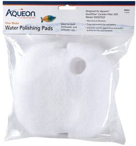 100528551 Aqueon Water Polishing Pads For Aquariums Small - 2 Ct