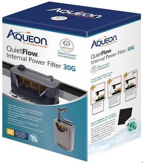 100549863 Aqueon Quietflow Smartclean Internal Power Filter 30 Gallon