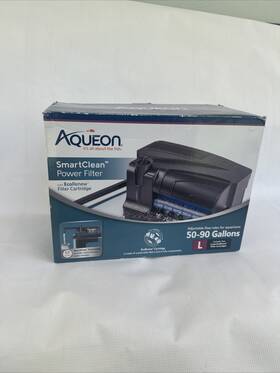 100551034 Aqueon Aquarium Fish Tank Power Filter 50-90 Gallons New Open Box