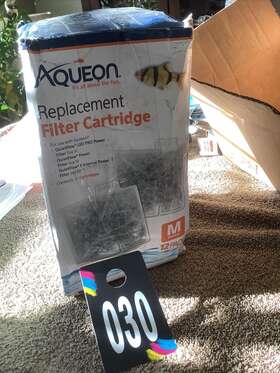 Aqueon 689991390743 Quietflow Aquarium Fish Tank Replacement Filter Cartridges Medium 12 Pac