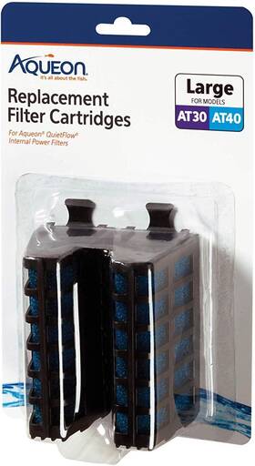 At30 Aqueon 692623536112 6 Count Replacement Internal Filter Cartridges Large For Quietflow