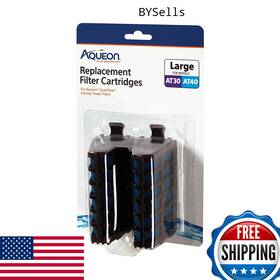 B00nmzo5ce Aqueon Large Internal Filter Cartridge - 2 Pack For Crystal Clear Aquarium Water