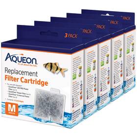 B07gvlyxwr Aqueon Aquarium Fish Tank Filter Cartridges Medium 15-pack Replacement