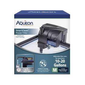 B0cx3b3jsq Aqueon Smartclean Power Filter With Ecorenew Cartridge 10-20 Gallons Quiet