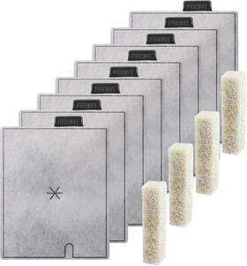 Qa023 Aqueon Large Replacement Filter Cartridges For - 8 Packs With 4 Pads Aquarium Fi
