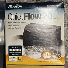 Quietflow20 Aqueon Quiet Flow 20 Aquarium Power Filter