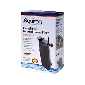 100537259 Aqueon Submersible Internal Aquarium Filter At10 Gallons