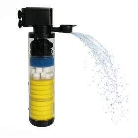 Fh19 Aquinos Fish Kingdom Aquarium Filter For 75-200 Gallons Powerful 400gph Submersible Water Pump