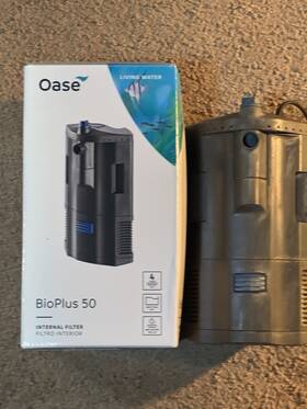 5515 Atlantic Oase Bioplus 50 Internal Aquarium Filter Used