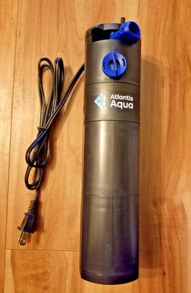 Aqua-55 Atlantis Aqua Silent Submersible 55-100 Gallon Aquarium Fish Tank Filter - High Capacity