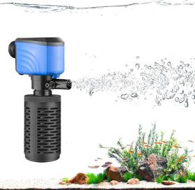 Wp-108yf Aulofee 15-50 Gallon Aquarium Filter 108yf For 15 50 Tanks Black