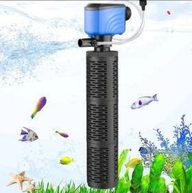 Wp-308yf-003 Aulofee Aquarium Filter 100-300 Gallon Fish Tank 660 Gph Internal Turtle Tan