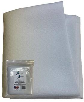 Awesome Aquatic 854981008100 Polishing Felt Filter Pad 100 Micron Bulk 24 Inch X 36 Ultimate Aquarium Mecha