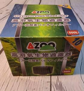 500l Azoo 714954130107 Aquarium Oxygen Plus Bio-filter 10