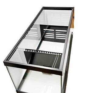 B Bubblefin 643845798628 Aquarium Sump Refugium Diy Kit For 20-gallon Long Black Clear