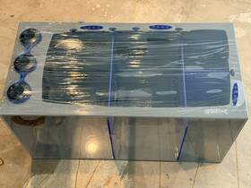 Sms-3015 Bashsea Aquarium Sump Filter External System Gray/blue All Water Types
