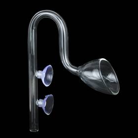 Bilindasly 777989034776 Glass Lily Pipe Outflow Aquatic Set For Aquarium Planted Tank Aquas