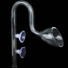 Bilindasly 777989035223 Glass Lily Pipe Outflow Aquatic Set For Aquarium Planted Tank Aquas
