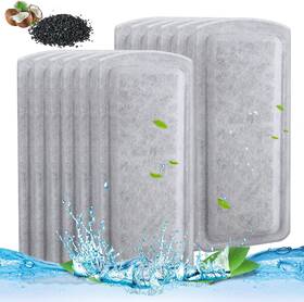 Blbaish 445004091044 6/12 Pack Fish Tank Filter Cartridges For Marina Slim Filters S10/s15/s20 - Quad