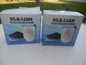 Twex-4f Blbaish 2 9 Packs Large Carbon Filter For Tetra Whisper Ex30 / Ex45 Ex70 18 Filters