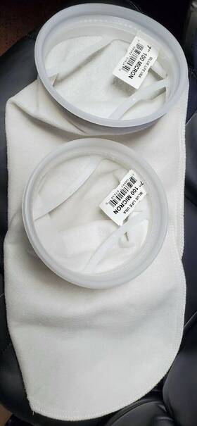 Blue Life 758542015340 7 X 16 Inch Filter Socks 100 Micron For Aquarium Sumps Package Of 2