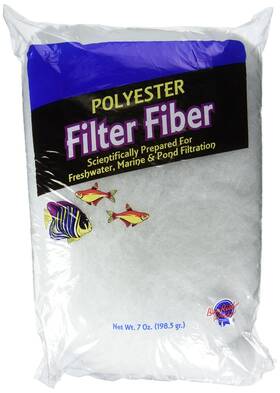 Ablply7 Blue Ribbon 740023048749 Pet Products Polyester Floss Bag Filter Media For Aquarium 7-ounce