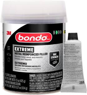 81285 Bondo Metal Reinforced Filler High Strength Can Be Drilled And Tapped