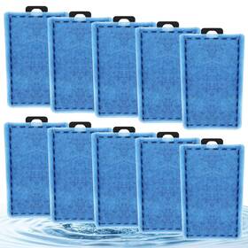 1056413 Boxob 10pcs Rite-size E Filter Cartridges Replacement For Marineland Emperor Pro 45